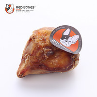 Red Bones 红骨牛膝盖骨狗狗磨牙牛骨宠物狗零食 牛肉味 牛骨褐色 8cm左右