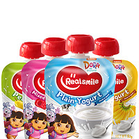 Realsmile 碧欧奇宝宝酸奶西班牙原装进口常温酸奶零食80g