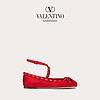 VALENTINO 华伦天奴 ROCKSTUD系列 女士芭蕾舞鞋 3W0S0HB6MJUJU5 红色 36