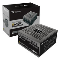 Thermaltake 曜越 钢影Toughpower GF A3 金牌（90%）全模组ATX电源 650W 黑色