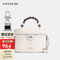 COACH 蔻驰 奢侈品女士包盒子包手提单肩斜跨包CJ612