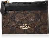 COACH 蔻驰 88208 女士 卡片包 Im/棕色 黑色