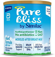 Abbott 雅培 Similac 恩美力 Pure Bliss 婴儿奶粉，模仿母亲，Non-GMO，24.7盎司，1.54LB，700克