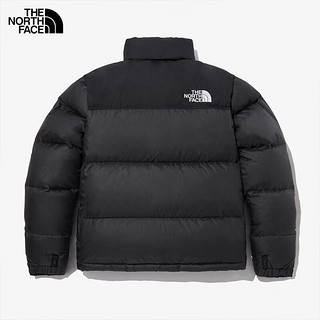 北面（The North Face）1996Nuptse羽绒服男女款ICON鹅绒羽绒服复刻款外套NJ1DP75 NJ1DP75F 碳黑色 105(XL)