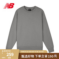 NEW BALANCE23男款早秋百搭休闲卫衣套头衫 TAG AMT33334 XL