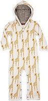 Milkbarn - 连帽连身衣 - 黄色长颈鹿 12-18 个月