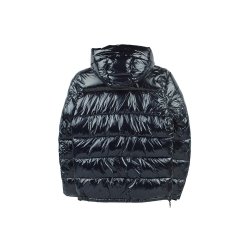 香港直邮calvin klein凯文克莱男士羽绒服黑色亮面柔软cm052418