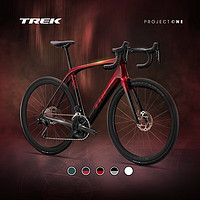 崔克（TREK）公路车 DOMANE SLR 6 P ONE 碳纤维电变竞赛级公路自行车门店提取 金属烟红色/红碳烟色渐变 车架尺寸 - 52CM 24速