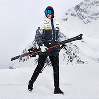 迪桑特（DESCENTE）DESCENTE迪桑特 SKI STYLE系列 光转热 男女同款滑雪运动羽绒服 BK-黑色 S