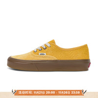 VANS范斯 Authentic美拉德棕复古生胶底男鞋女鞋帆布鞋 棕色 34.5