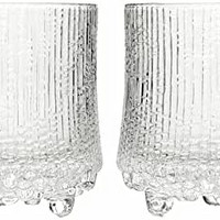 Iittala 老式玻璃杯 可微波 玻璃材质 家用 9.5液体盎司(约281毫升) 透明