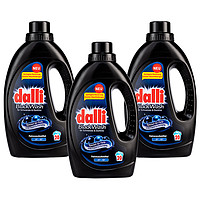 Dalli 德国Dalli衣物固色护色防褪色深色洗衣液1.1KG*3瓶衣服内衣进口