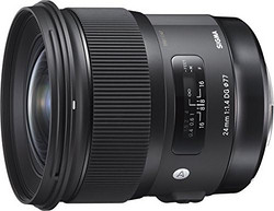 SIGMA 适马 24mm F1.4 DG HSM Art 镜头，适用于 SIGMA SD/DP 相机，带有 SIGMA SA-Mount 镜头卡口