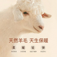 杉杉【含羊毛】针织衫男秋冬休闲圆领打底上衣保暖亲肤毛衣男装 土黄 170/88A