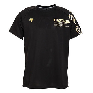 迪桑特（DESCENTE）（男士）排球服短袖排球衫 DVUVJA50 BK 黑色 M M