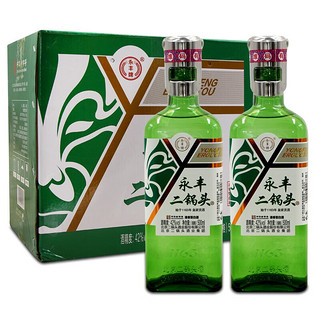 YONGFENG 永丰牌 北京二锅头 钢盖绿瓶  42度 清香型 500ml*6 瓶