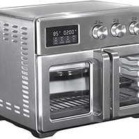 Bella Pro 系列超大 33 夸脱不锈钢空气炸锅和烤面包机烤箱