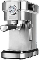 MPM MKW-08M 意式咖啡机 20bar 可制备Espresso/卡布奇诺，奶泡器，暖杯器，不锈钢材质