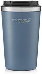 THERMOS 膳魔师 DF1340 海洋蓝 340ml ThermoCafe Earth Collection 翻盖随行杯