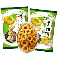 LOTTE 乐天 卡乐比洋葱圈韩国原装零食小吃进口休闲办公食品宿舍解馋