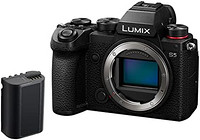 Panasonic 松下 LUMIX S DC-S5AMB 全幅相机带额外电池 DMW-BLK22