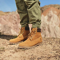 Timberland 户外男靴防水 踢不烂真皮 10061W 10061W-小麦色