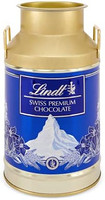 Lindt 瑞士莲 瑞士巧克力 Napolitains 罐 | 350克 | 瑞士山脉版本 罐装