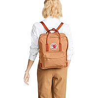 北极狐 FJALLRAVEN北极狐双肩包大容量背包男女书包23510-241/243桃沙色/陶褐色16L 送男友