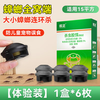 欣正蟑螂药全窝端杀蟑胶饵魔盒家用厨房蟑螂屋灭蟑小强克星 1盒装（适用于15平方左右）