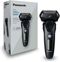 Panasonic 松下 电器 ES LT68 K803 男士干湿两用剃须刀 电动 三重剃须刀头 带线性电机 包括长发修剪器 黑色