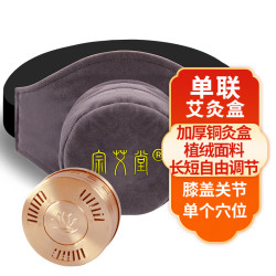 宗艾堂 艾灸盒随身灸膝盖关节大椎穴艾灸器具儿童成人家用 艾条艾柱适用