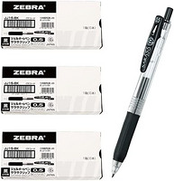 ZEBRA 斑马 凝胶圆珠笔 Sarasa clip 30 支 JJ15-BK-30AZ 黑色 0.5 毫米