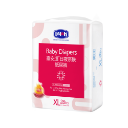 lelch 露安适 亲肤系列 日用纸尿裤 XL28片