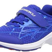 SYUNSOKU 瞬足 儿童 运动鞋，宽幅，轻便 SJJ0580,蓝色