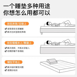 晟菲光 床垫软垫家用加厚宿舍学生铺底单人榻榻米垫子海绵垫褥子租房专用