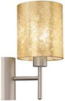 EGLO 怡高 壁灯 Viserbella，1 火焰壁灯复香槟色走廊灯，金色，E27 插座
