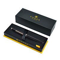 高仕（CROSS）宝珠笔 考文垂系列 商务办公签字笔礼盒 黑珐琅金夹  款