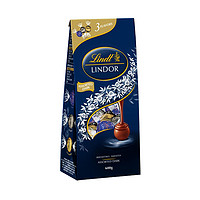 Lindt 瑞士莲 瑞士进口Lindt瑞士莲软心黑巧克力600g巧克力球