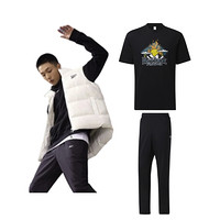寒潮来了：Reebok 锐步 羽绒夹克 HF2762+长裤+T恤