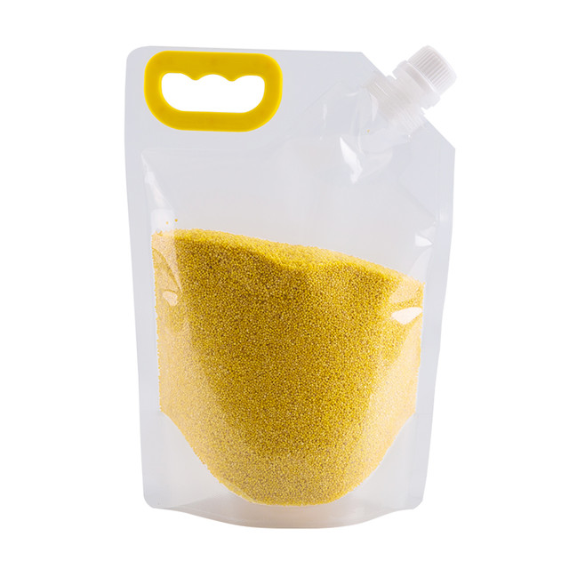 CUCU 楚楚 大米袋子手提五谷杂粮收纳密封袋防潮防虫食品级吸嘴袋