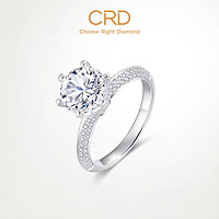 CRD克徕帝 挚爱经典系列 奢华挚爱钻石戒指 GIA 2.01克拉 G SI1
