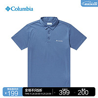 哥伦比亚 男子POLO衫 AE1287-449 蓝色 M