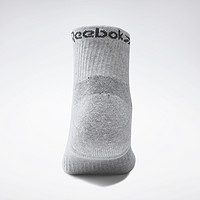 Reebok 锐步 官方男女同款SOCK室内健身训练运动舒适潮流短袜3双装