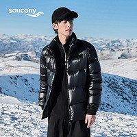 saucony 索康尼 情侣款短款羽绒服