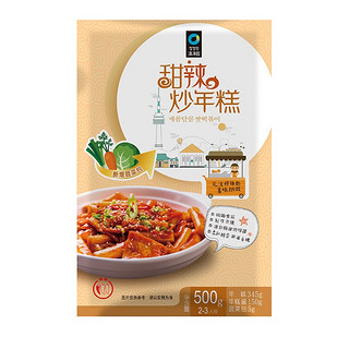 清净园 宗家府 甜辣炒年糕 500g 2-3人份