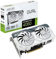 ASUS 华硕 Dual GeForce RTX 4060 OC 白色版 8GB GDDR6(PCIe 4.0