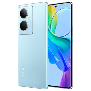 vivo Y78+ 5G拍照手机  120Hz OLED曲面屏  5000万OIS光学防抖   8GB+256GB 天青色 vivo合约机 移动用户专享