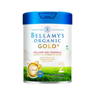 BELLAMY'S 贝拉米 金装版GOLD有机婴儿配方奶粉（无积分） 贝拉米金装2段（24年8月）