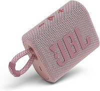 JBL 杰宝 Go 3 便携式防水无线 IP67 防尘户外蓝牙音箱(粉色)