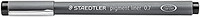 STAEDTLER 施德楼 耐水性针笔308 07-9(0.7mm黑色)